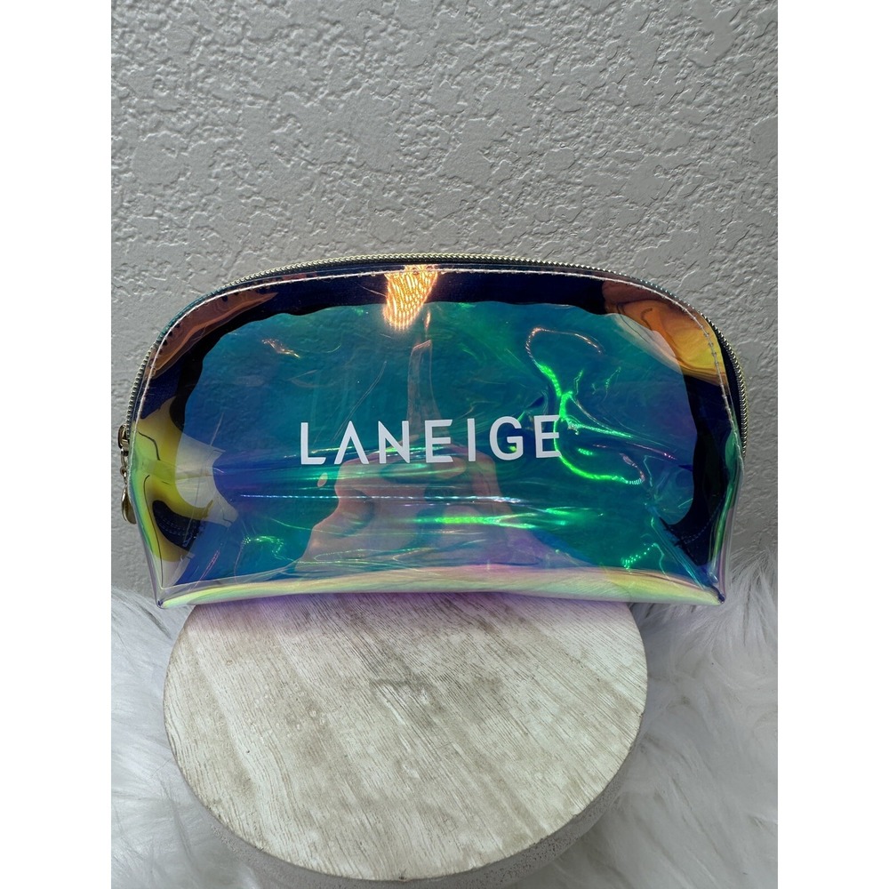 $20‎ 🌙 LANEIGE Holographic Cosmetic Pouch BUNDLE NEW